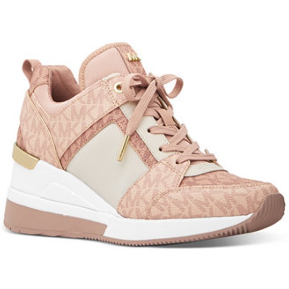 Michael Kors Blush and Cream Women's Sneakers